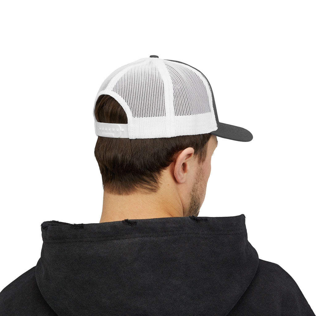 SEYJAM Embroidered Vintage Mesh Snapback Hat