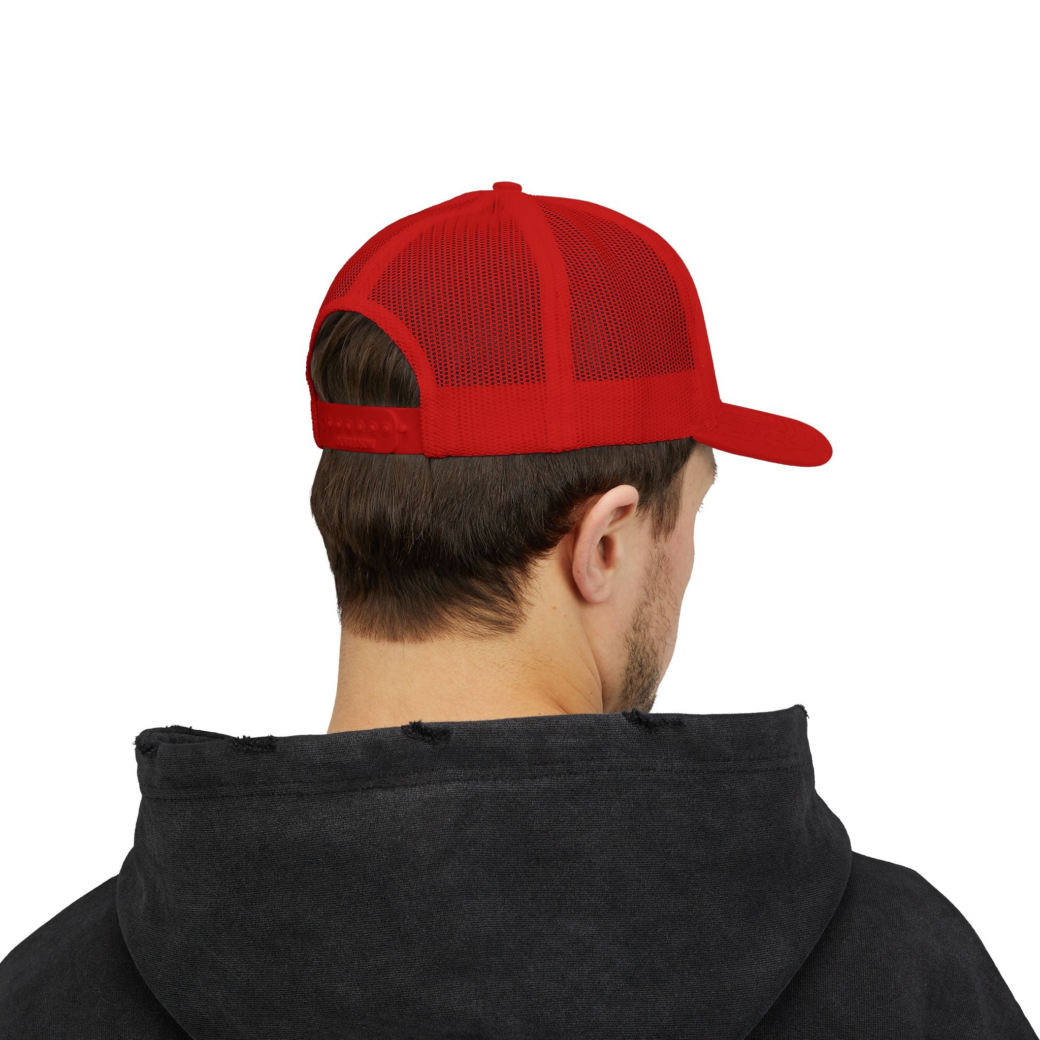 SEYJAM Embroidered Vintage Mesh Snapback Hat