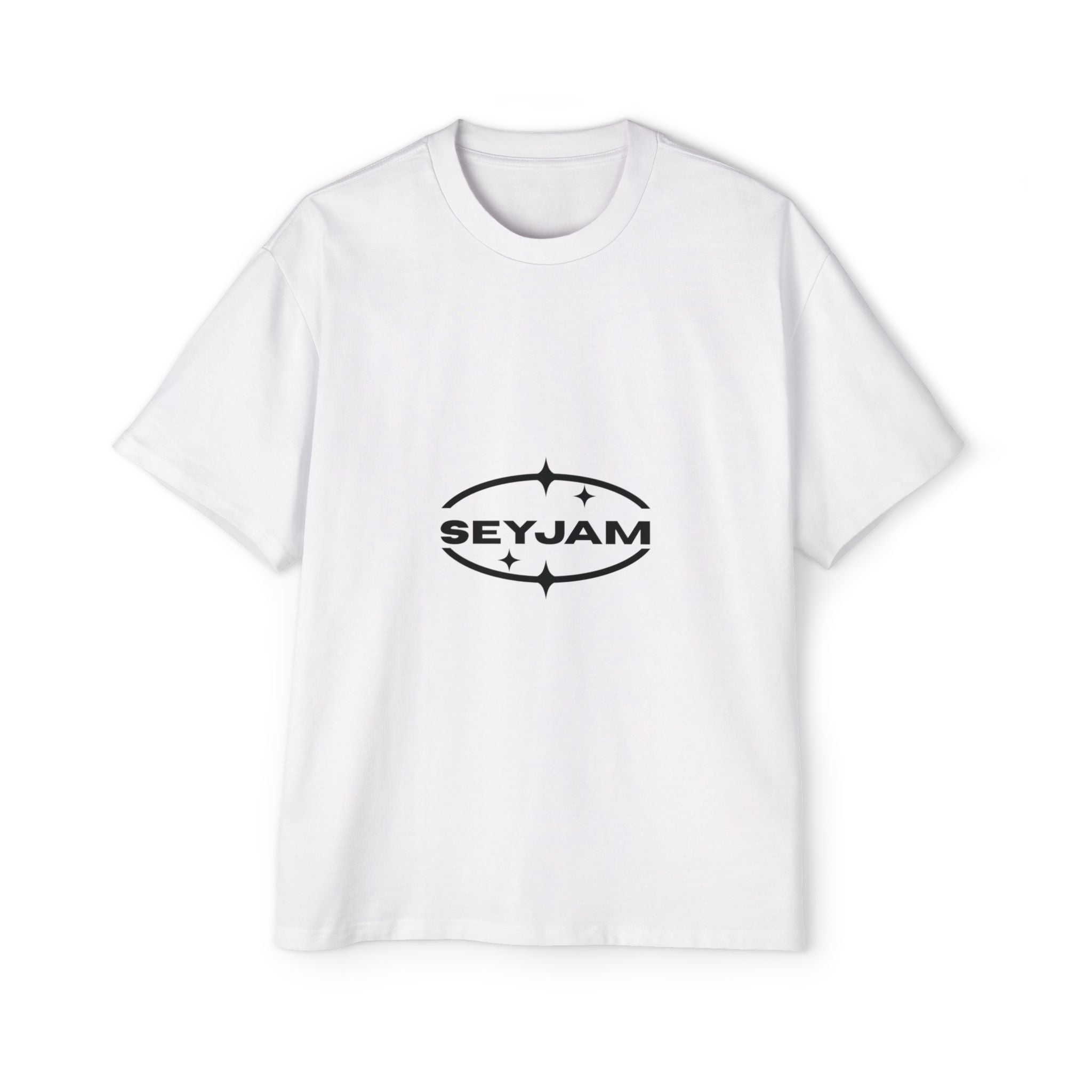 SEYJAM Oversized Wave Graphic Tee