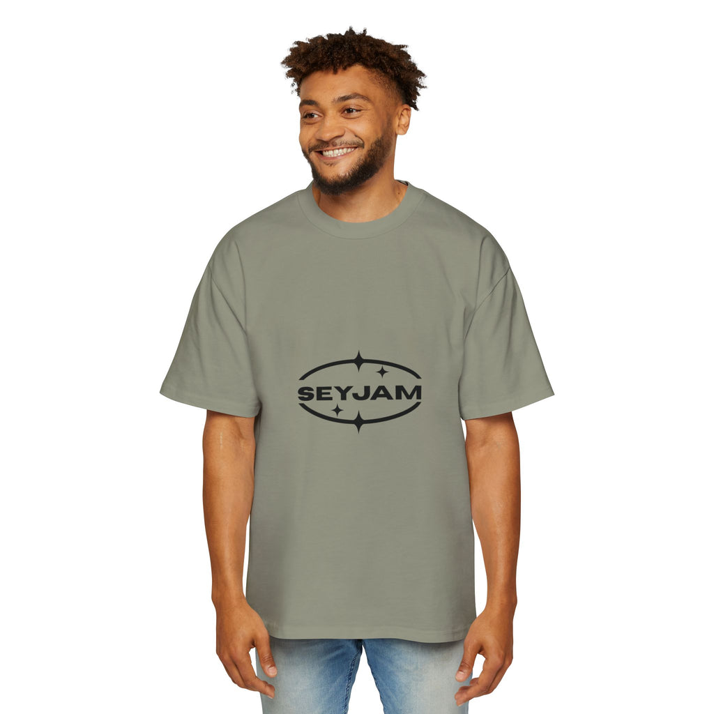 SEYJAM Oversized Wave Graphic Tee