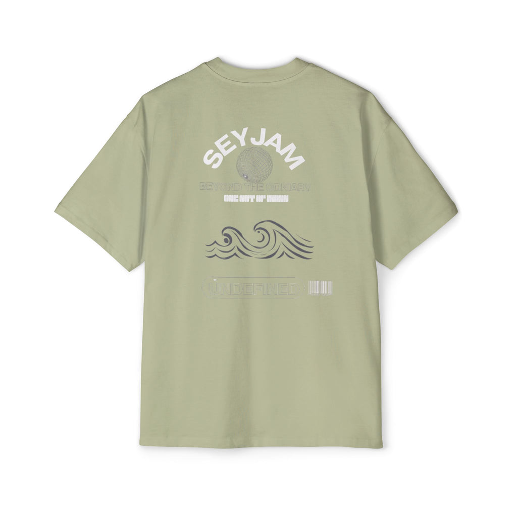 SEYJAM Oversized Wave Graphic Tee