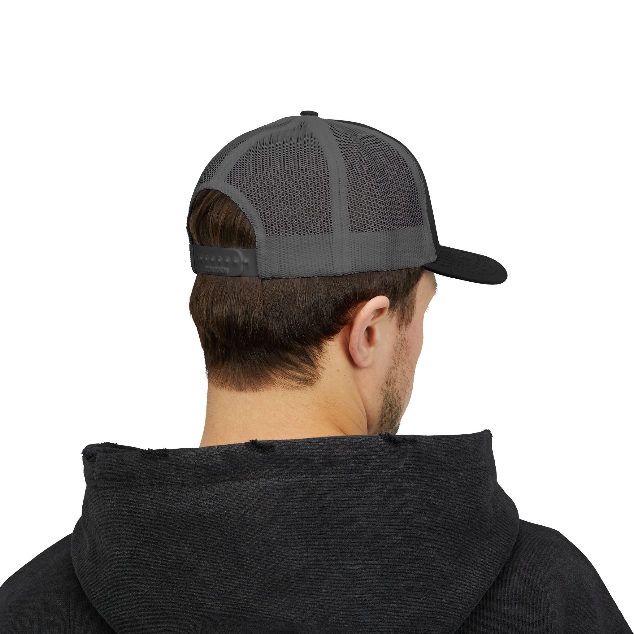 SEYJAM Embroidered Vintage Mesh Snapback Hat