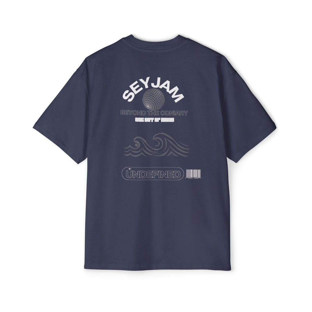 SEYJAM Oversized Wave Graphic Tee