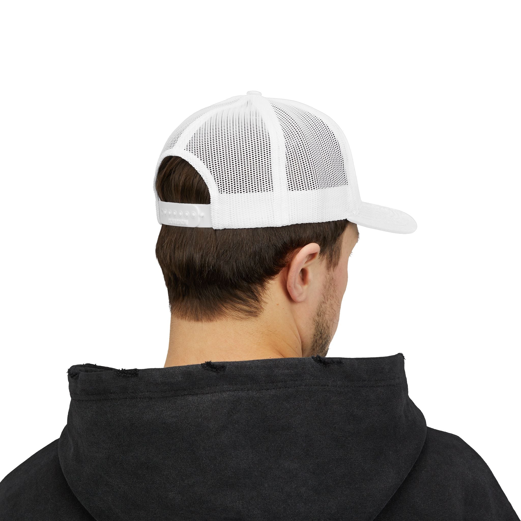 SEYJAM Embroidered Vintage Mesh Snapback Hat