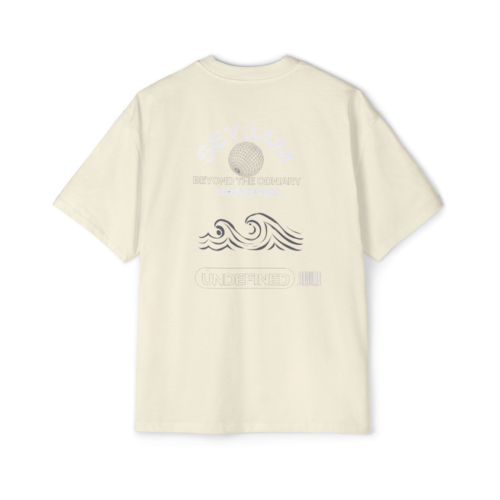 SEYJAM Oversized Wave Graphic Tee