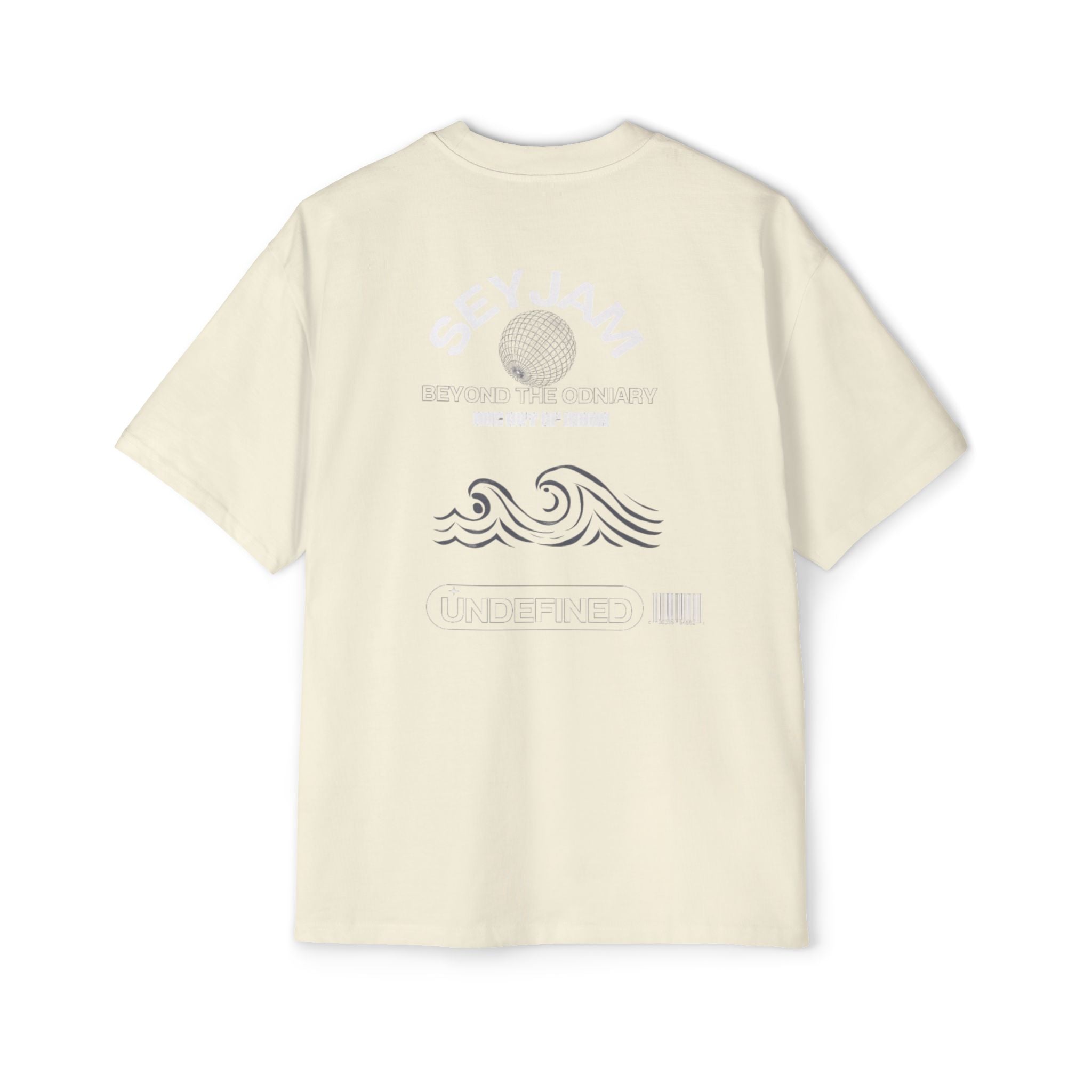 SEYJAM Oversized Wave Graphic Tee