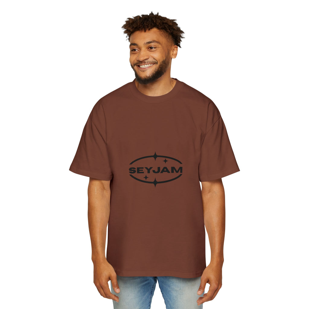 SEYJAM Oversized Wave Graphic Tee
