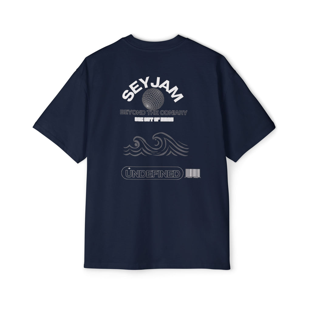 SEYJAM Oversized Wave Graphic Tee
