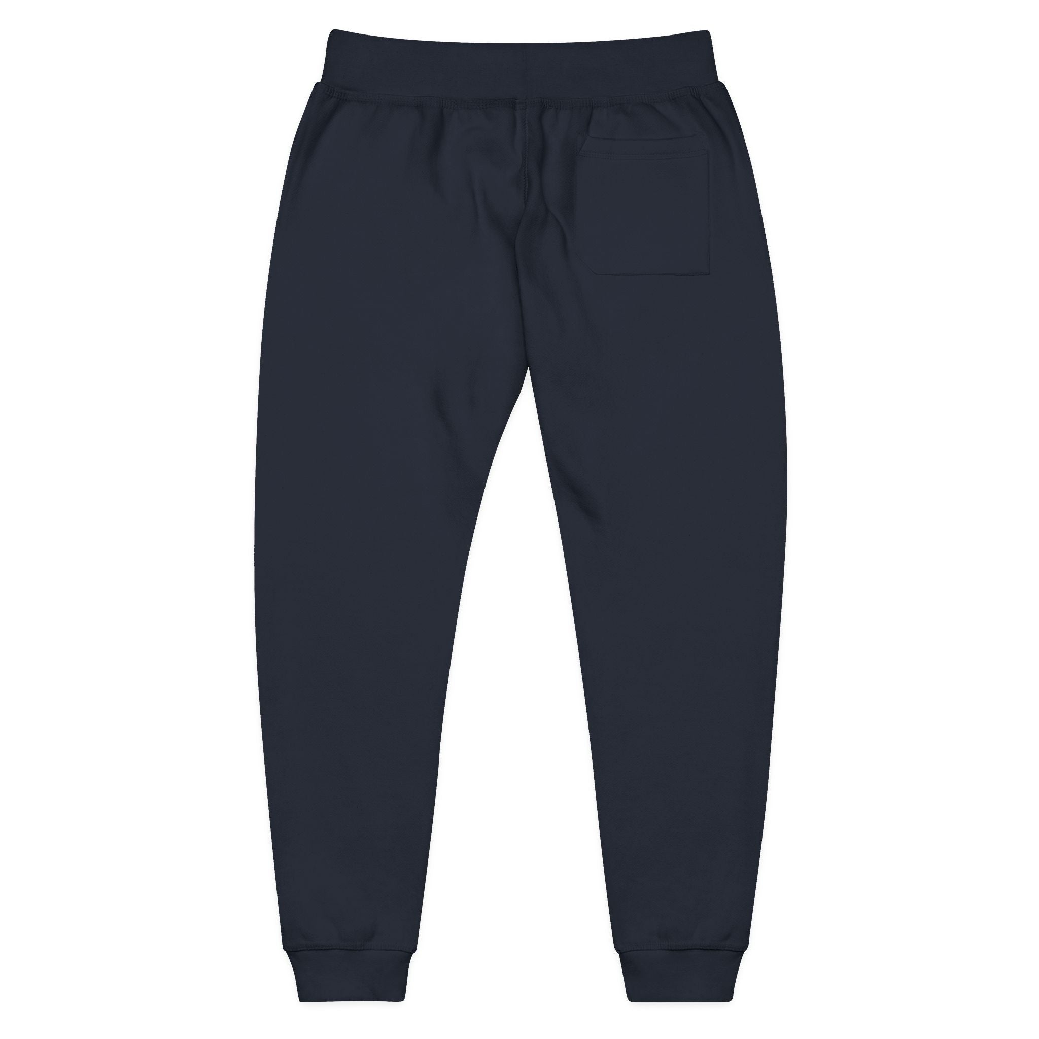 Embroidered Initial 'J' Fleece Sweatpants — Cozy Personalized Joggers