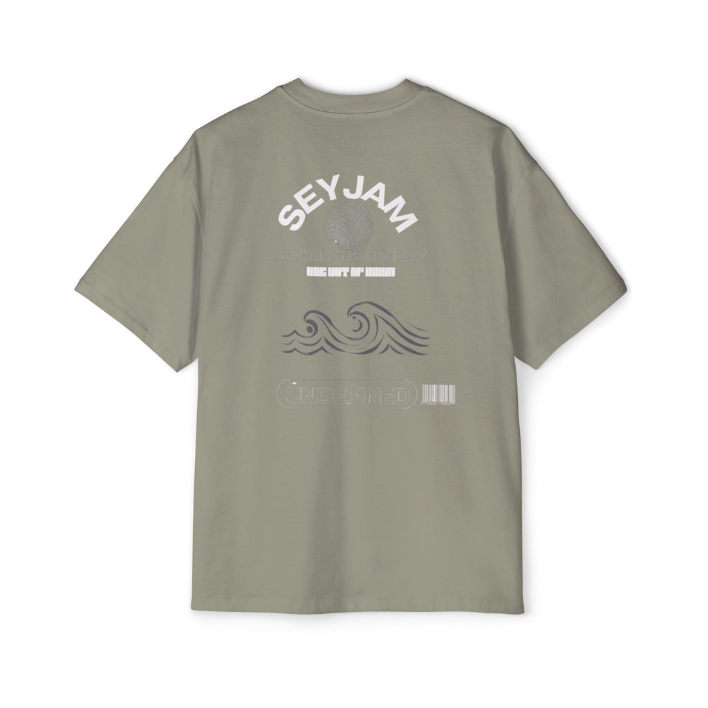 SEYJAM Oversized Wave Graphic Tee