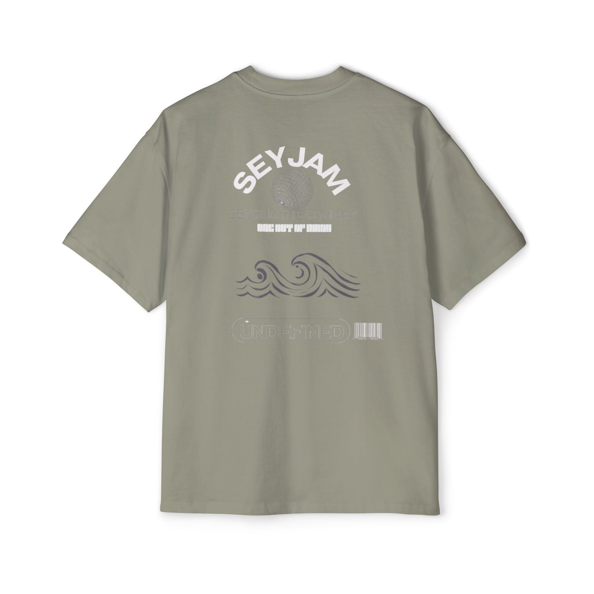 SEYJAM Oversized Wave Graphic Tee