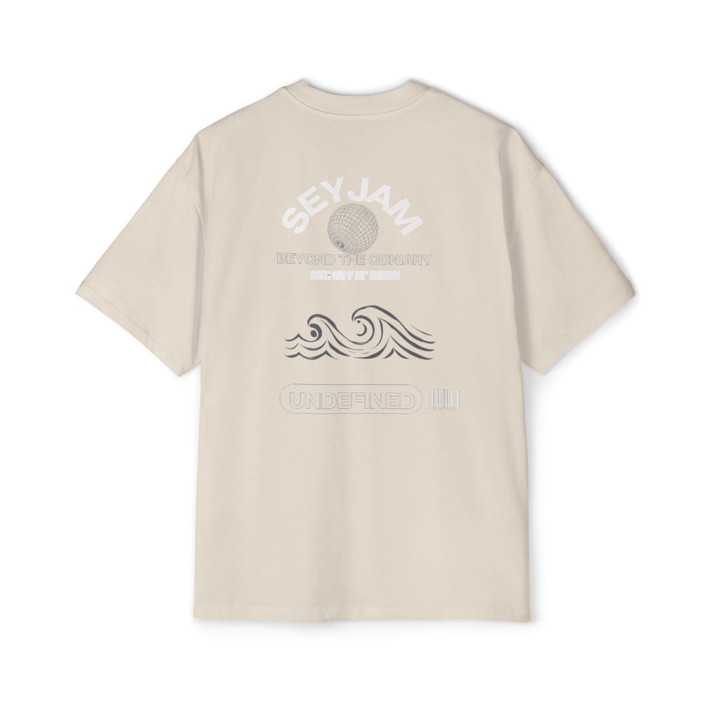 SEYJAM Oversized Wave Graphic Tee