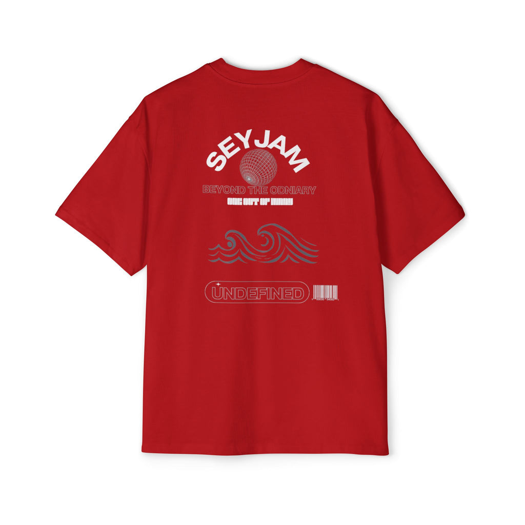 SEYJAM Oversized Wave Graphic Tee