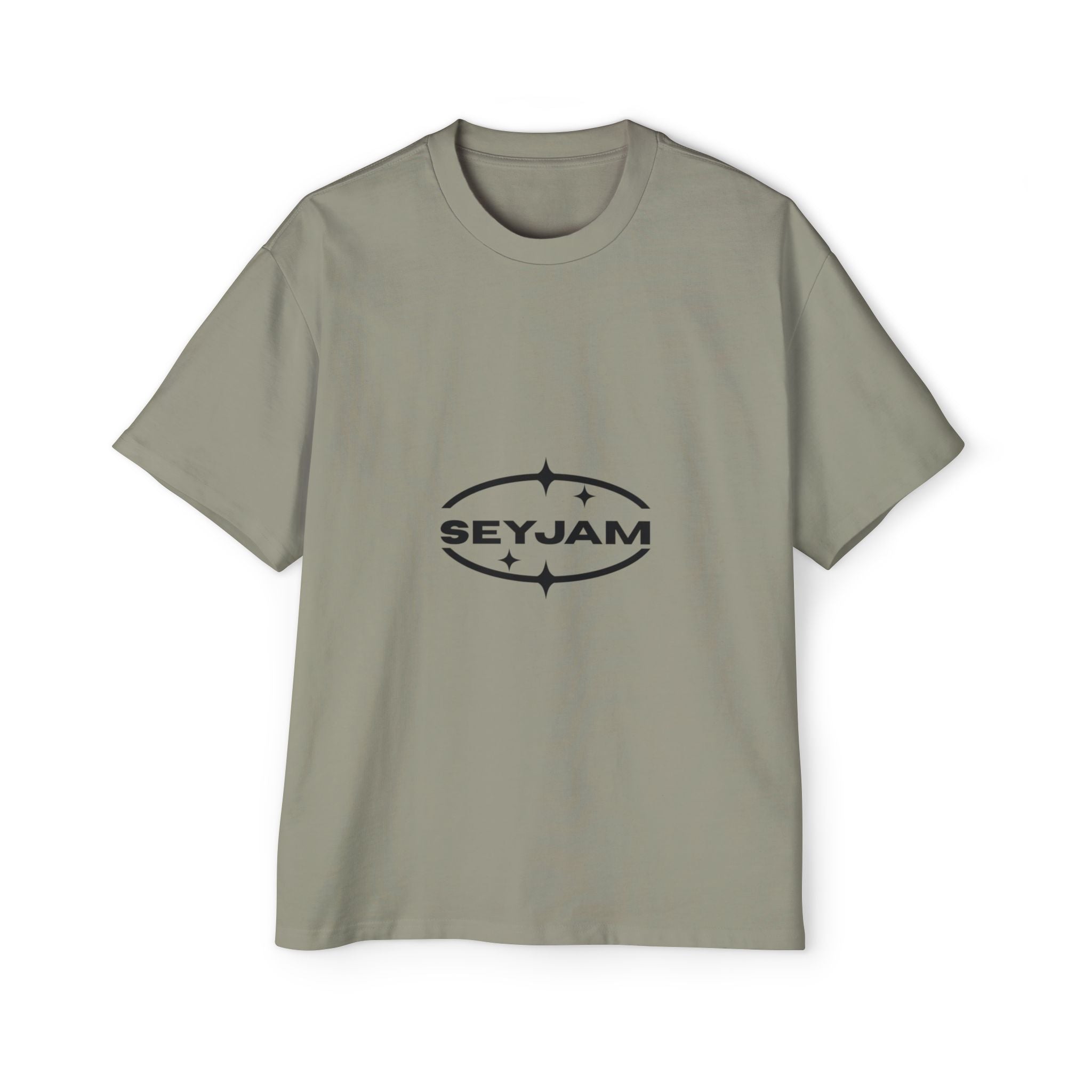 SEYJAM Oversized Wave Graphic Tee