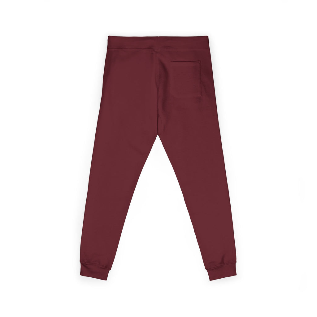 Embroidered Initial 'J' Fleece Sweatpants — Cozy Personalized Joggers