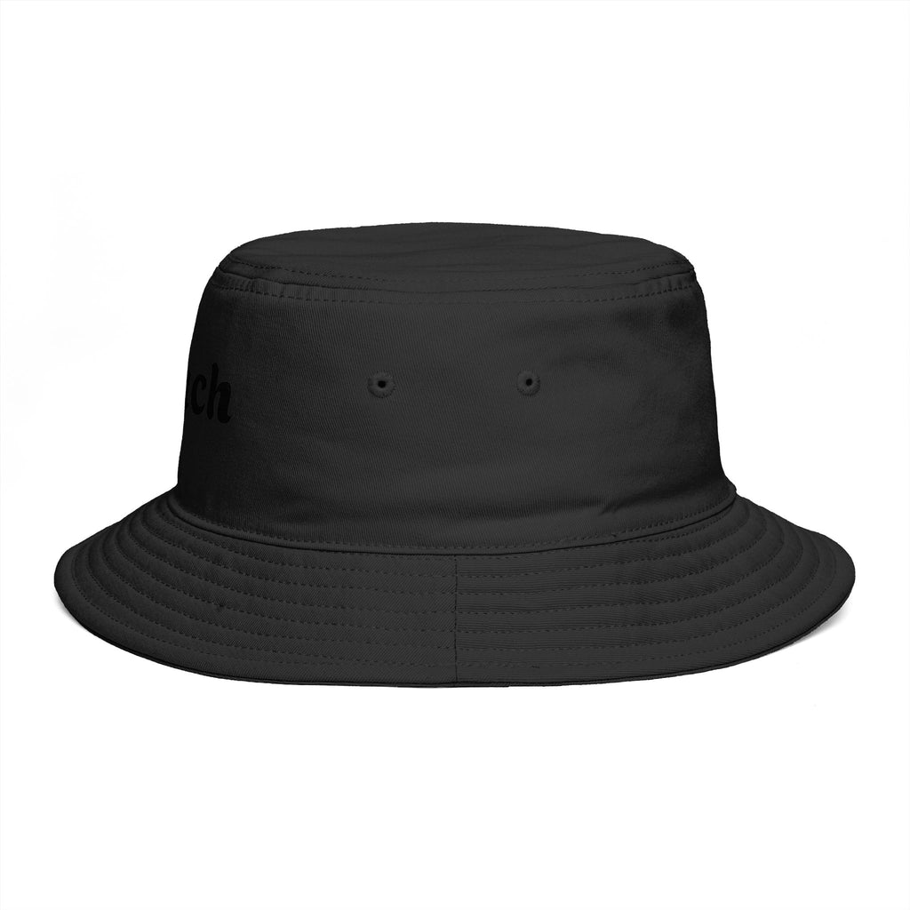 Beach Bucket Hat — Retro Script Summer Sun Hat