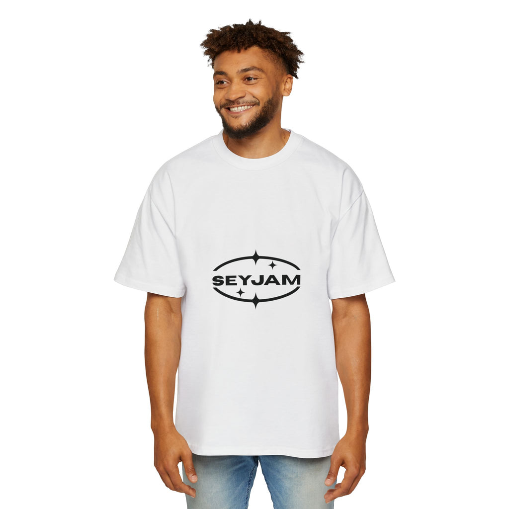 SEYJAM Oversized Wave Graphic Tee