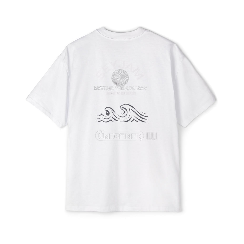 SEYJAM Oversized Wave Graphic Tee