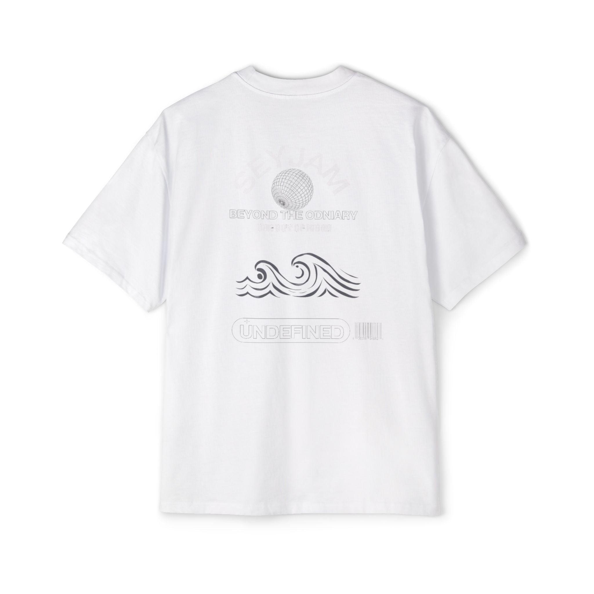 SEYJAM Oversized Wave Graphic Tee