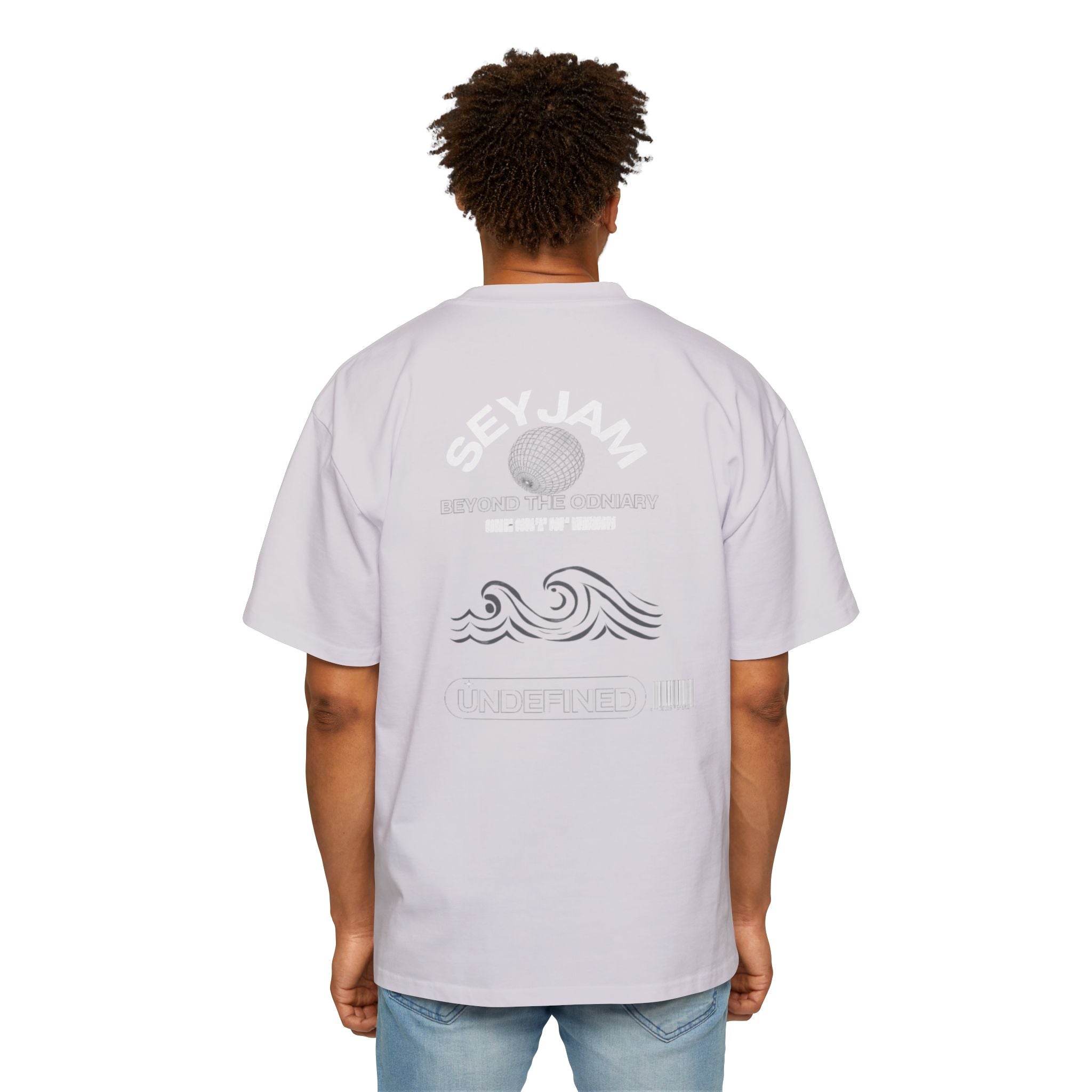 SEYJAM Oversized Wave Graphic Tee