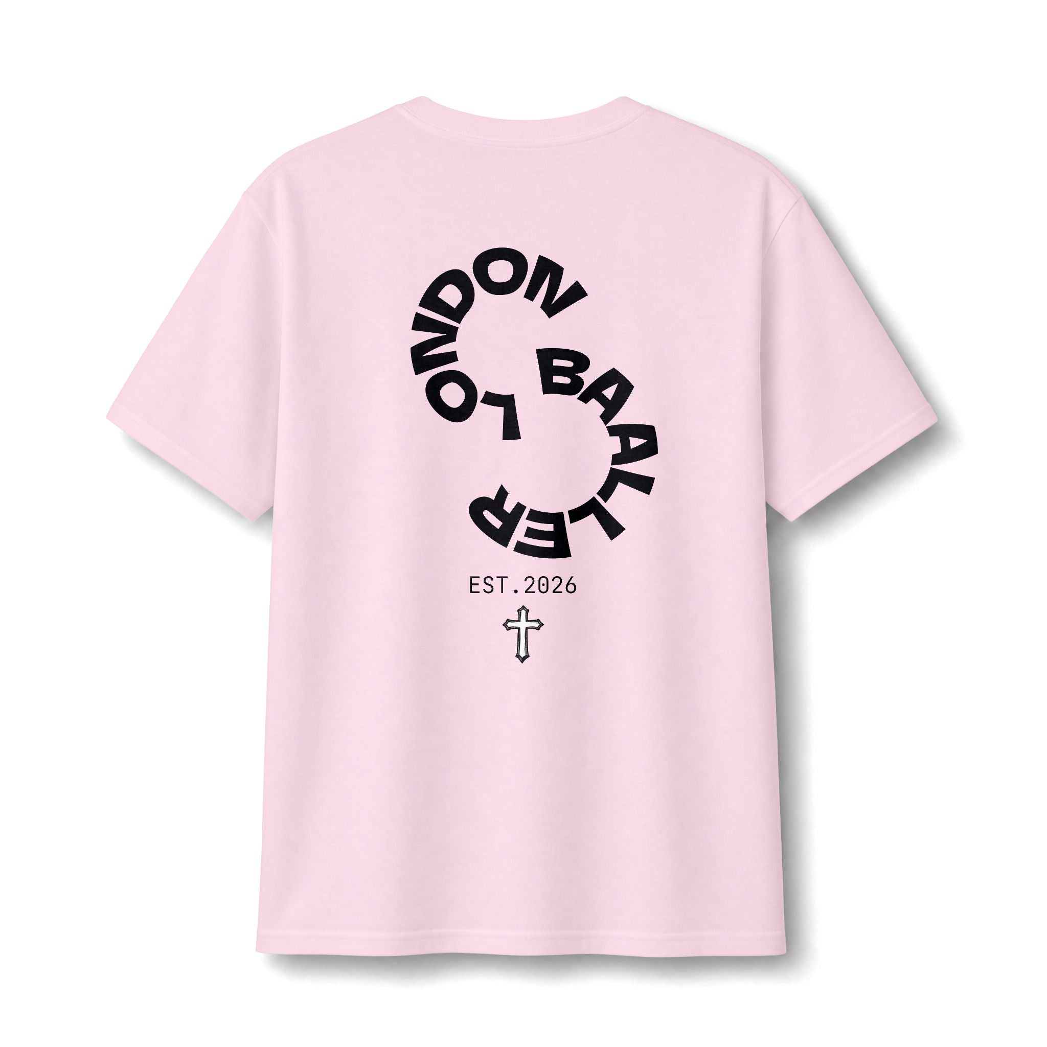 SEYJAM Graphic Tee — London Baller Back Print Cotton T‑Shirt