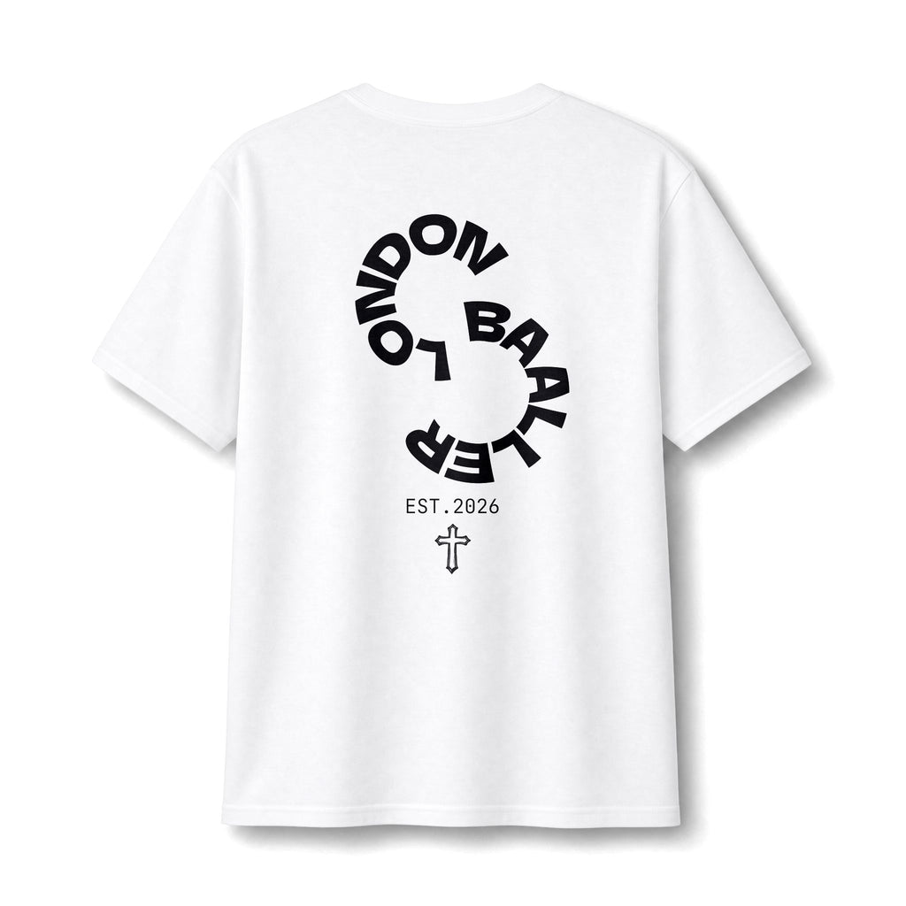 SEYJAM Graphic Tee — London Baller Back Print Cotton T‑Shirt