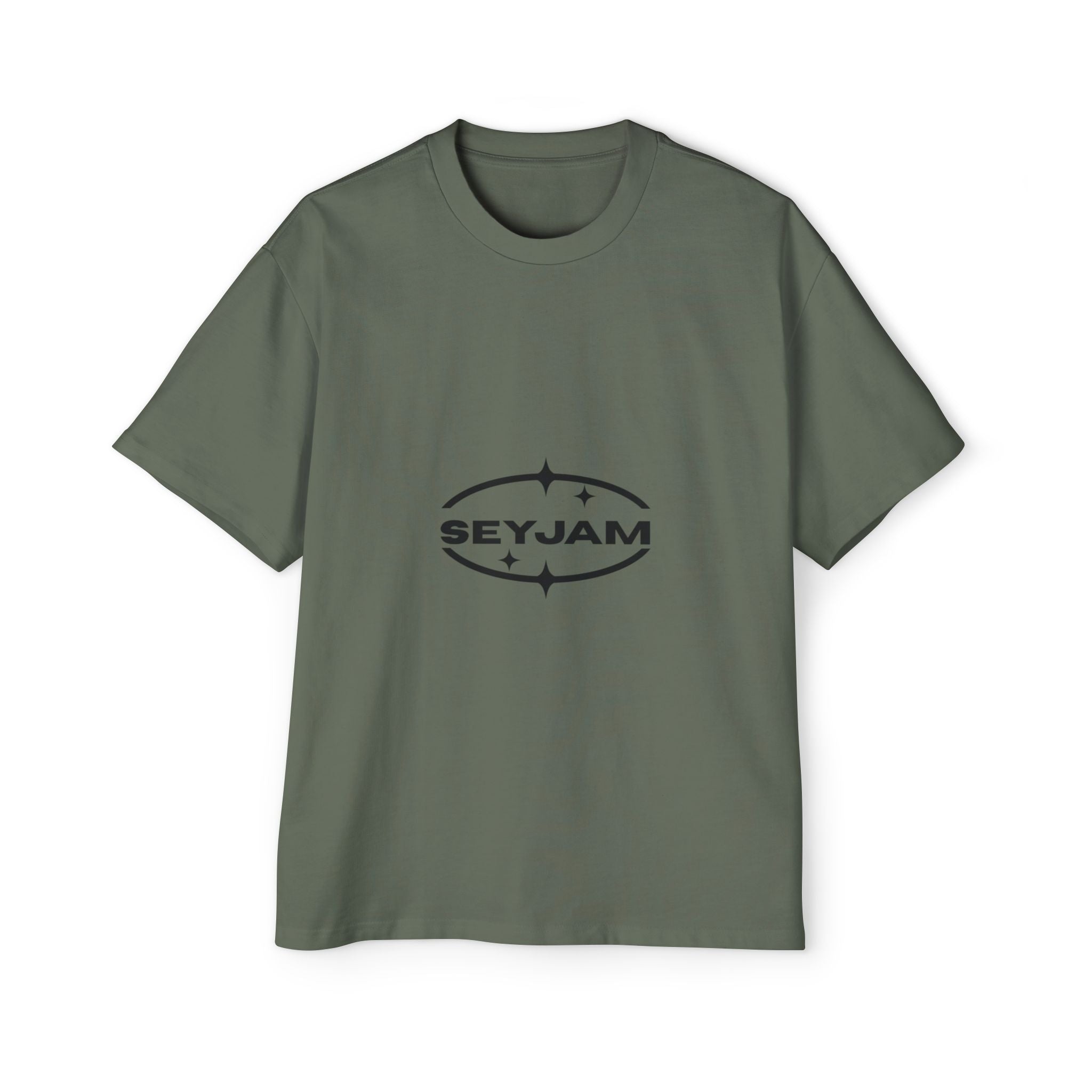 SEYJAM Oversized Wave Graphic Tee