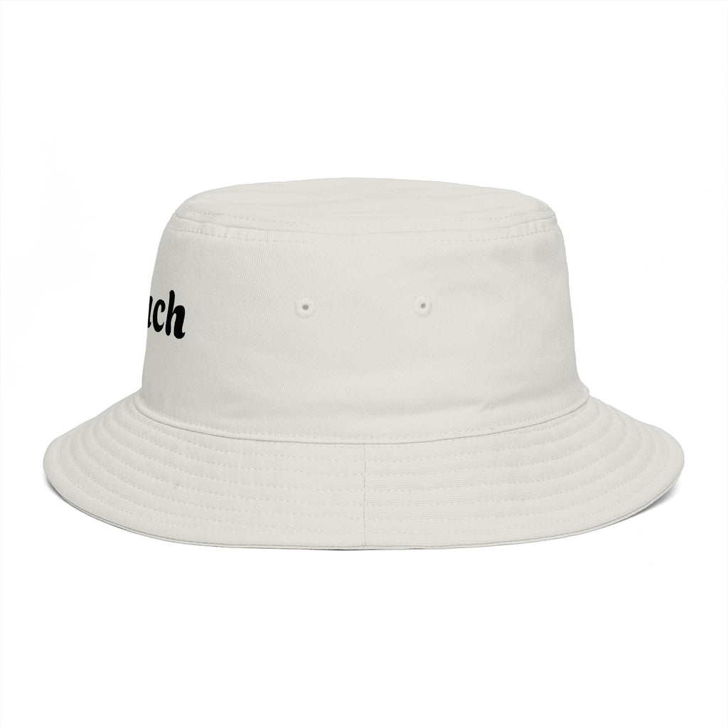 Beach Bucket Hat — Retro Script Summer Sun Hat