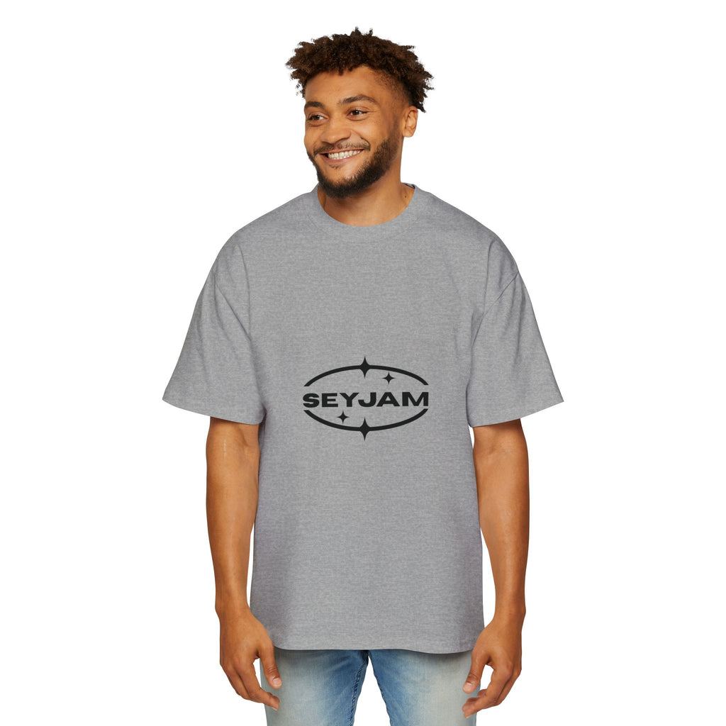 SEYJAM Oversized Wave Graphic Tee