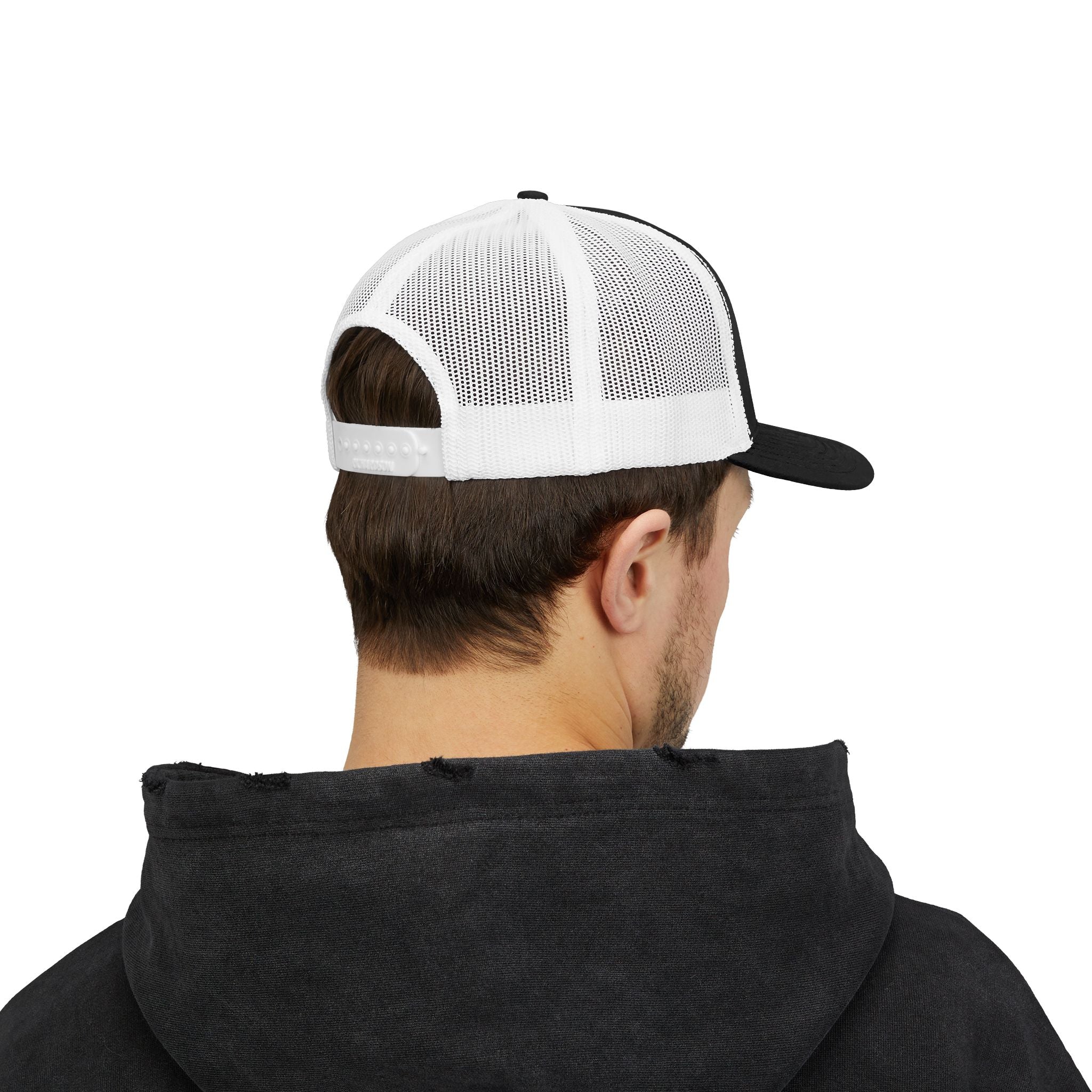 SEYJAM Embroidered Vintage Mesh Snapback Hat