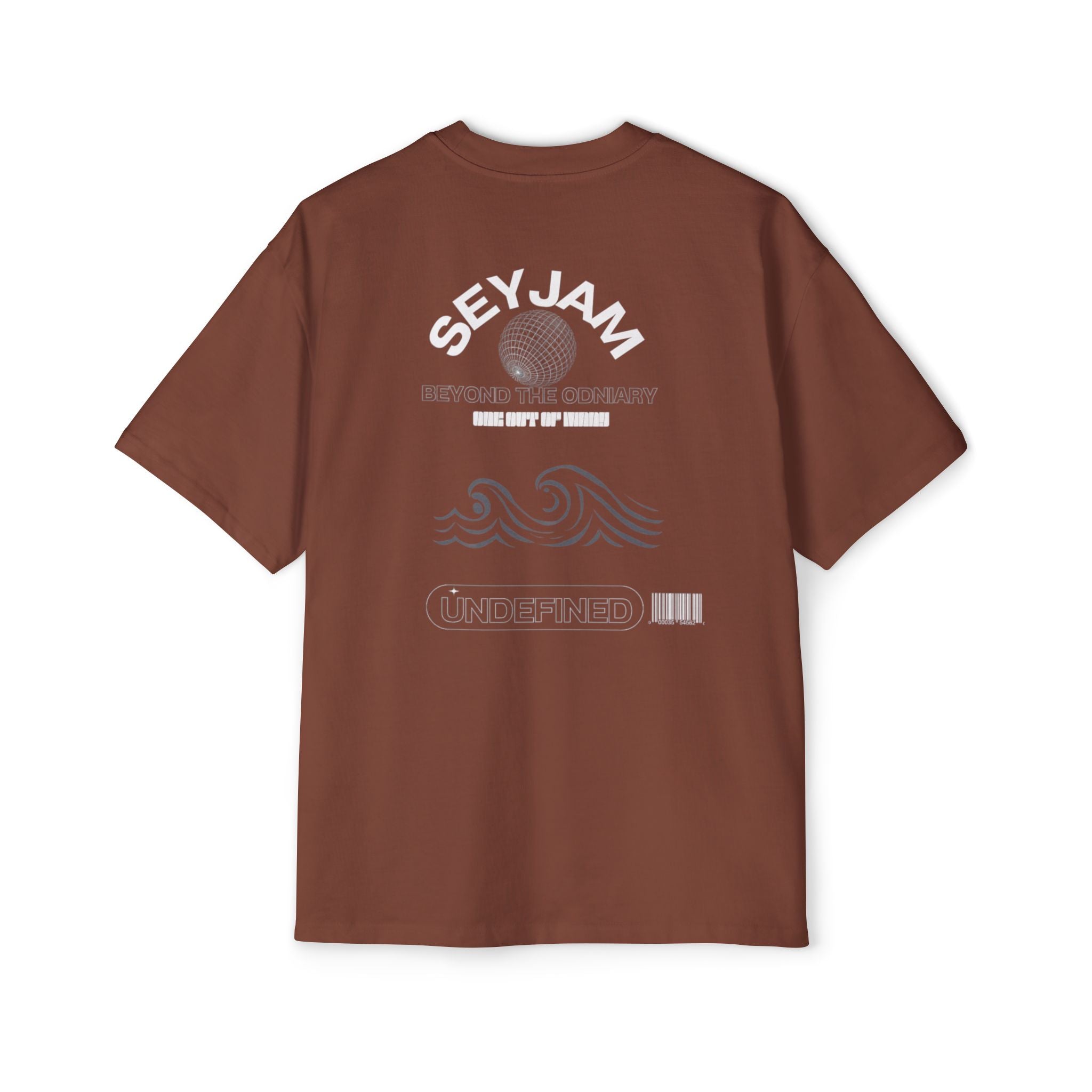 SEYJAM Oversized Wave Graphic Tee