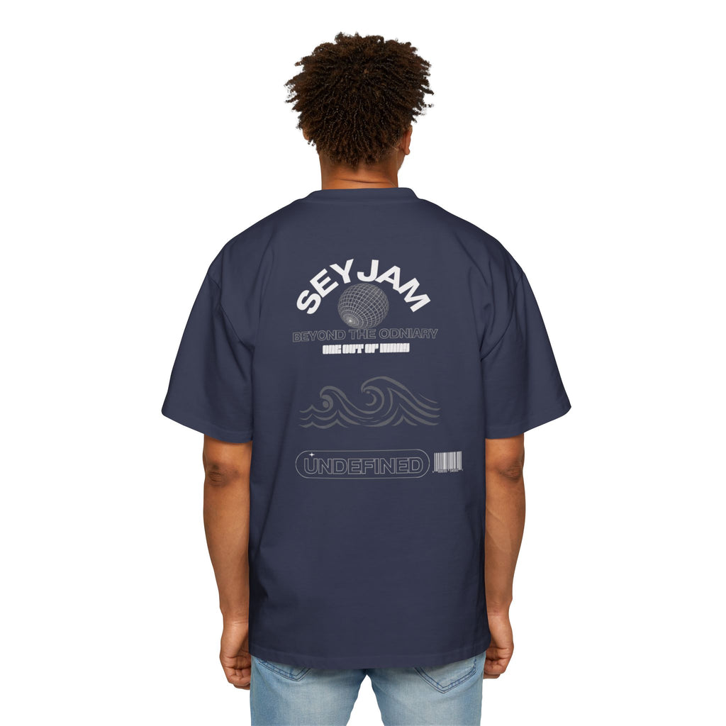 SEYJAM Oversized Wave Graphic Tee