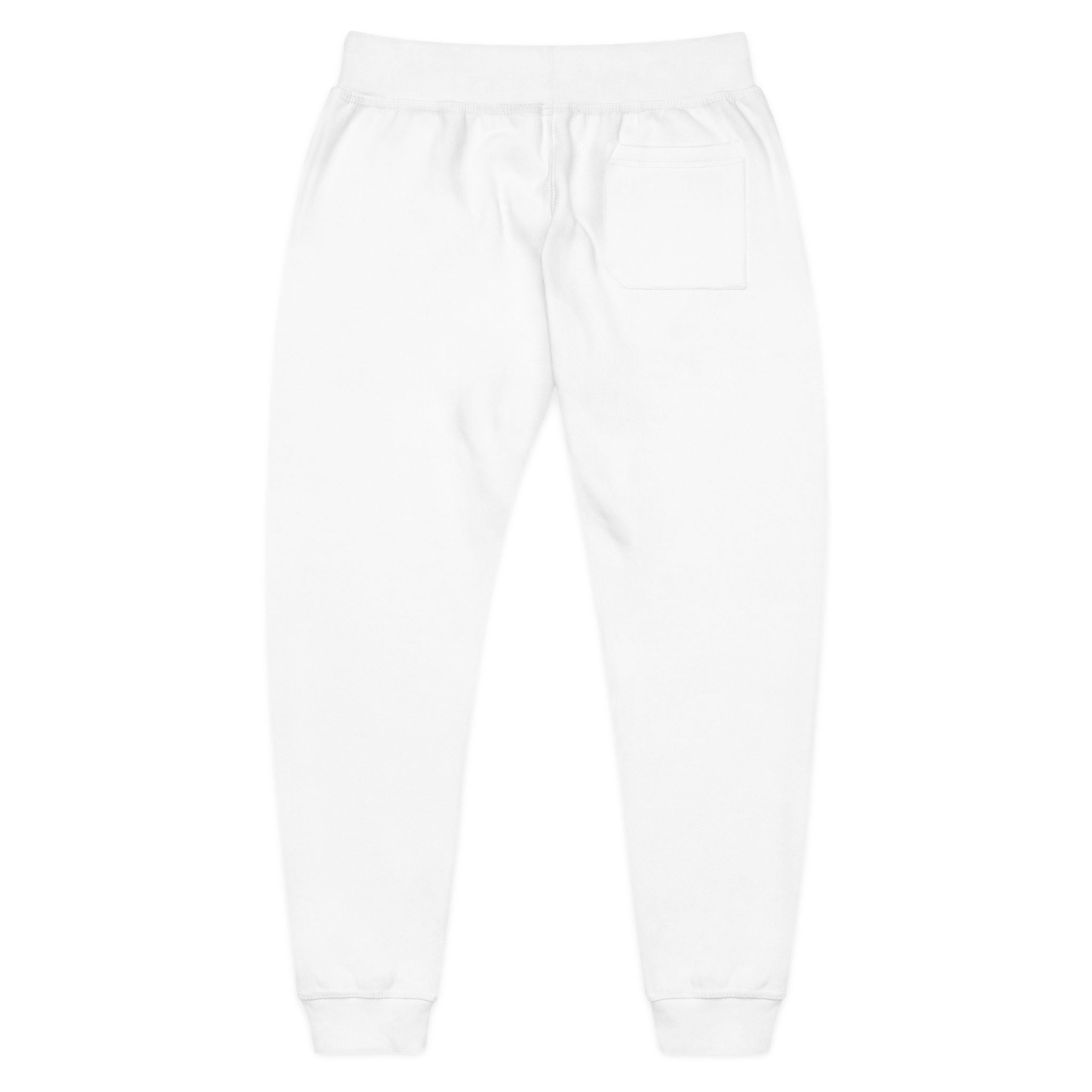 Embroidered Initial 'J' Fleece Sweatpants — Cozy Personalized Joggers
