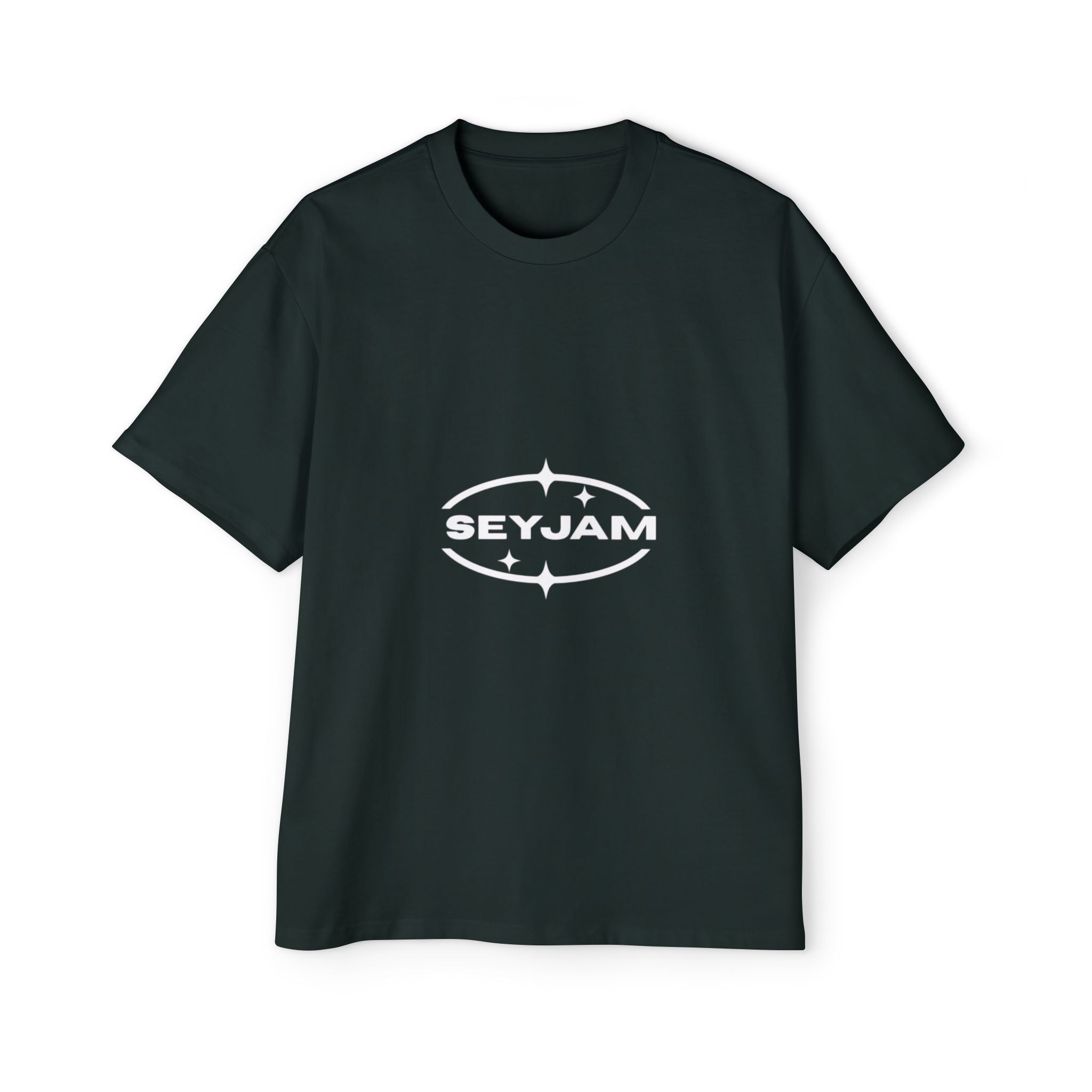 SEYJAM Oversized Wave Graphic Tee