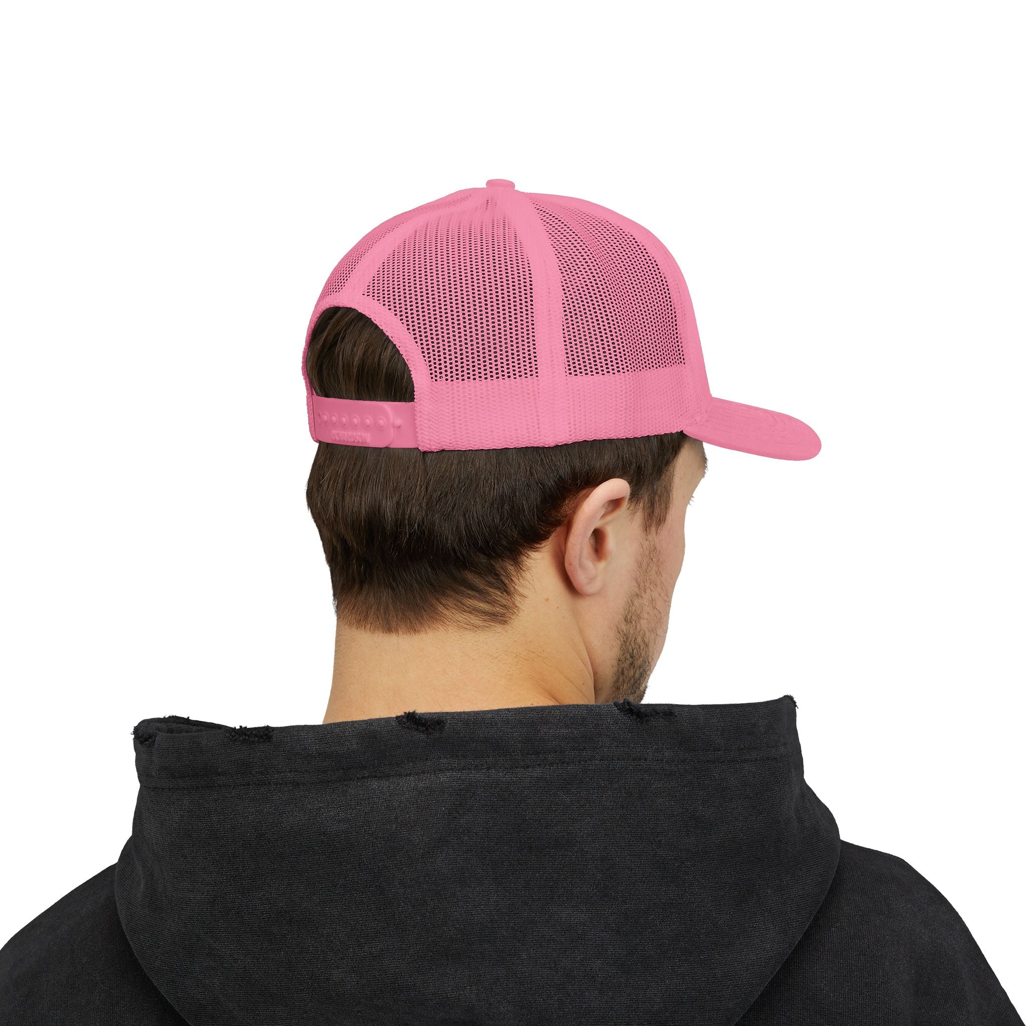 SEYJAM Embroidered Vintage Mesh Snapback Hat