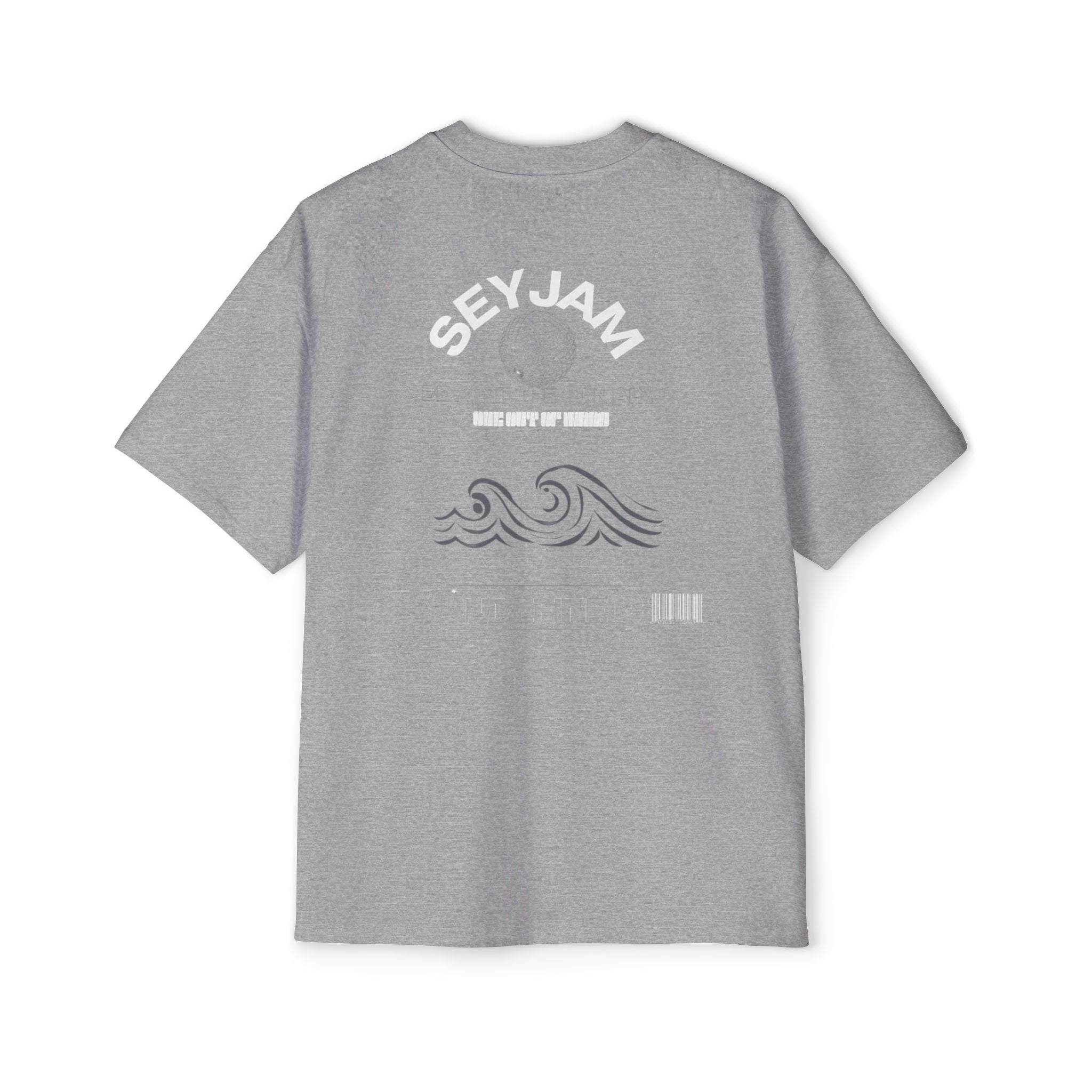 SEYJAM Oversized Wave Graphic Tee