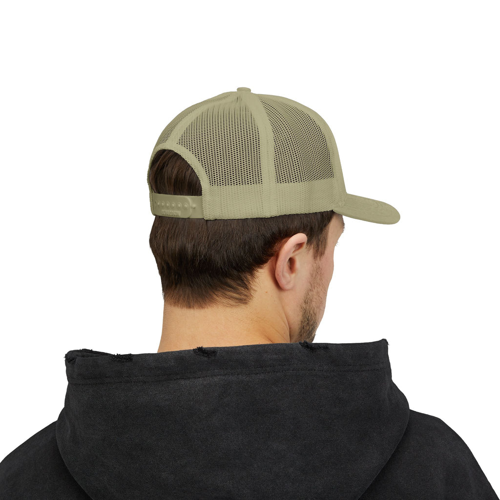 SEYJAM Embroidered Vintage Mesh Snapback Hat