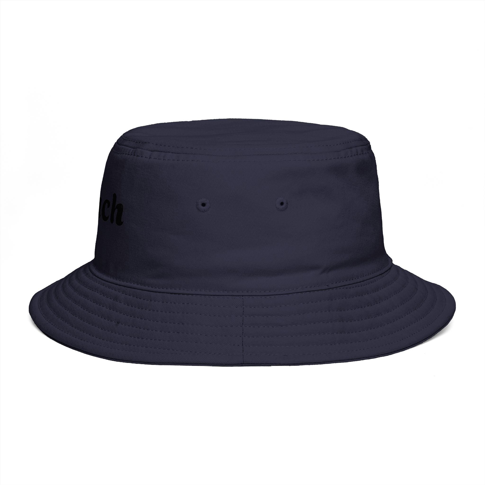 Beach Bucket Hat — Retro Script Summer Sun Hat