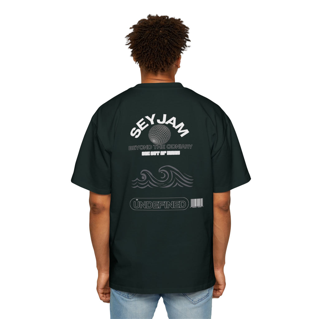 SEYJAM Oversized Wave Graphic Tee