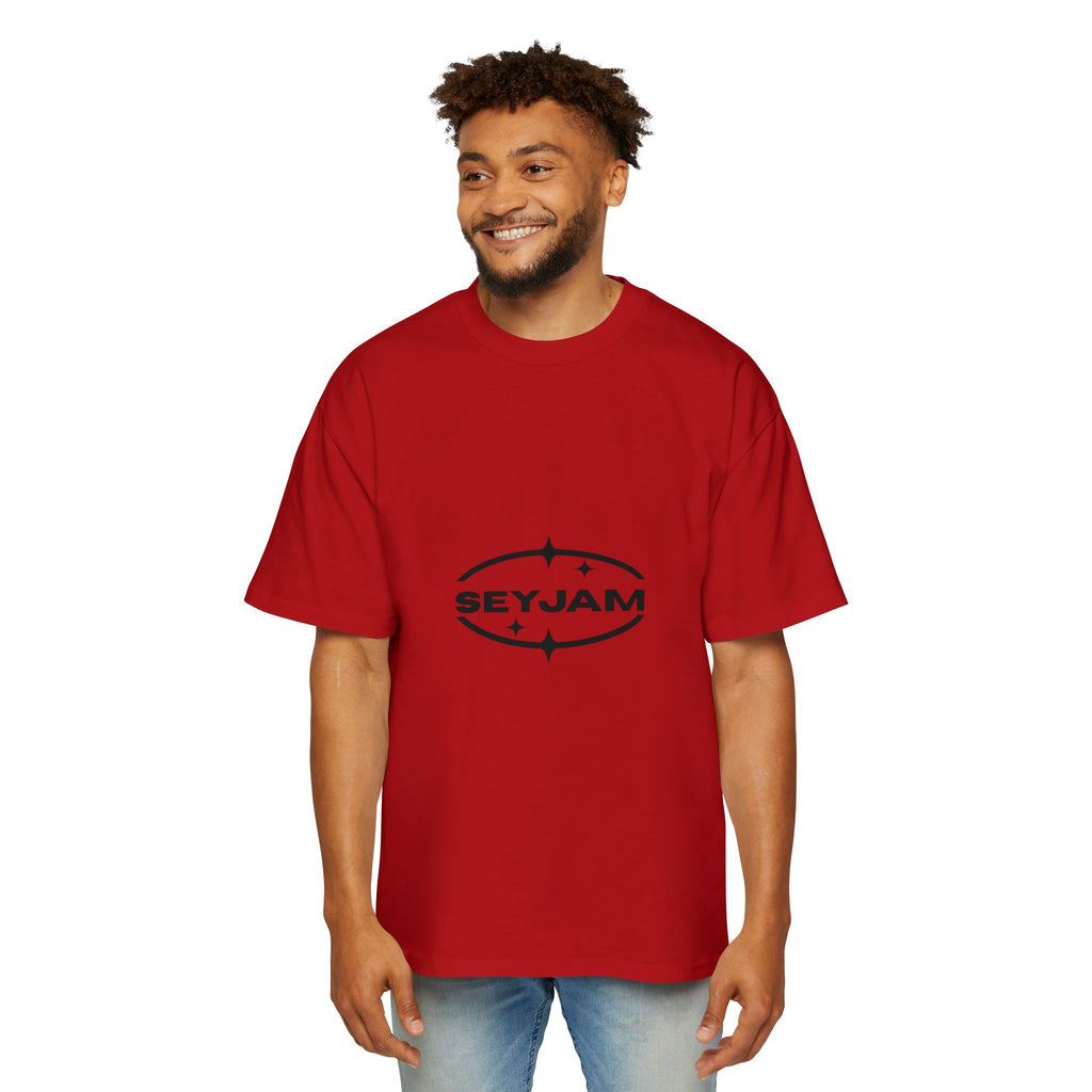 SEYJAM Oversized Wave Graphic Tee