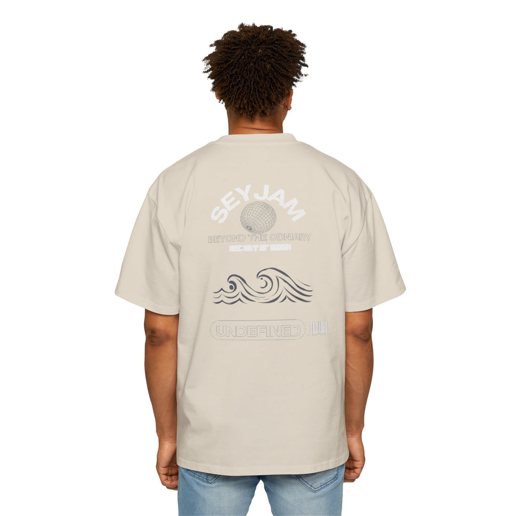 SEYJAM Oversized Wave Graphic Tee