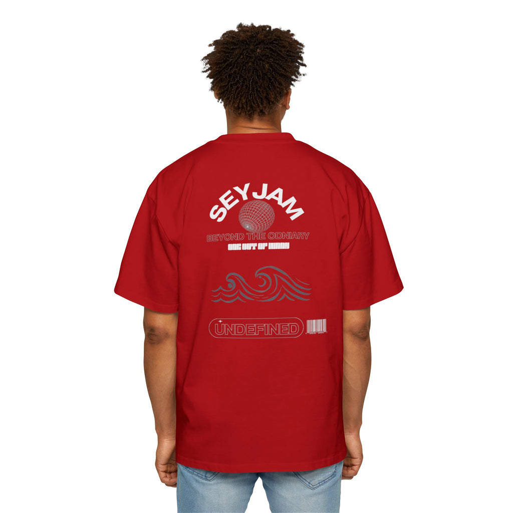 SEYJAM Oversized Wave Graphic Tee