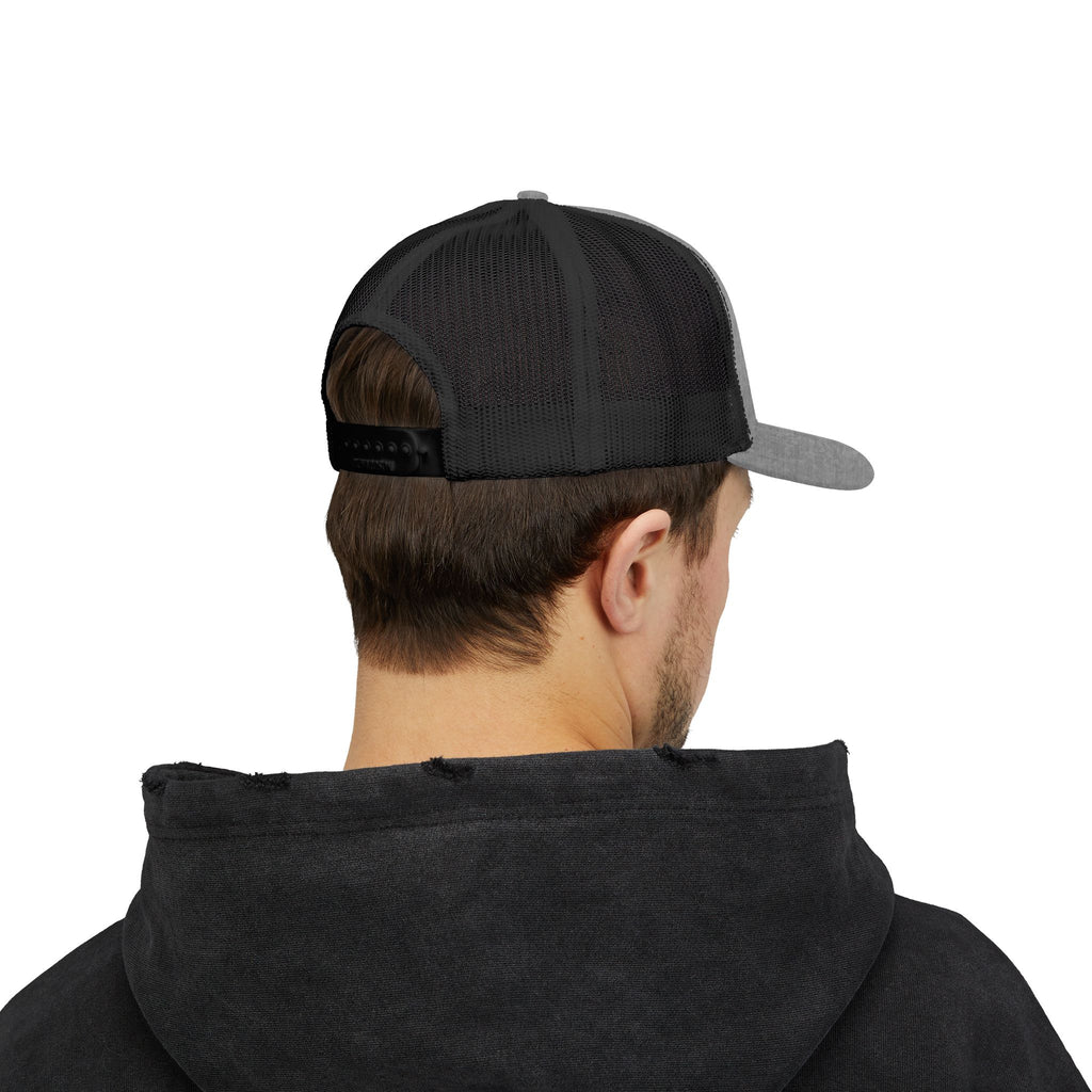 SEYJAM Embroidered Vintage Mesh Snapback Hat