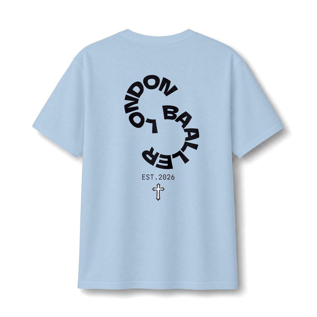 SEYJAM Graphic Tee — London Baller Back Print Cotton T‑Shirt