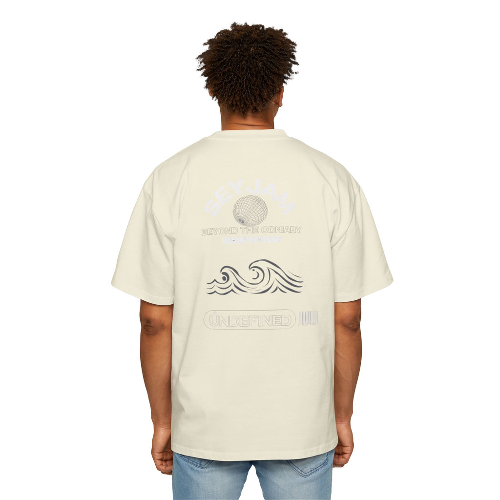 SEYJAM Oversized Wave Graphic Tee