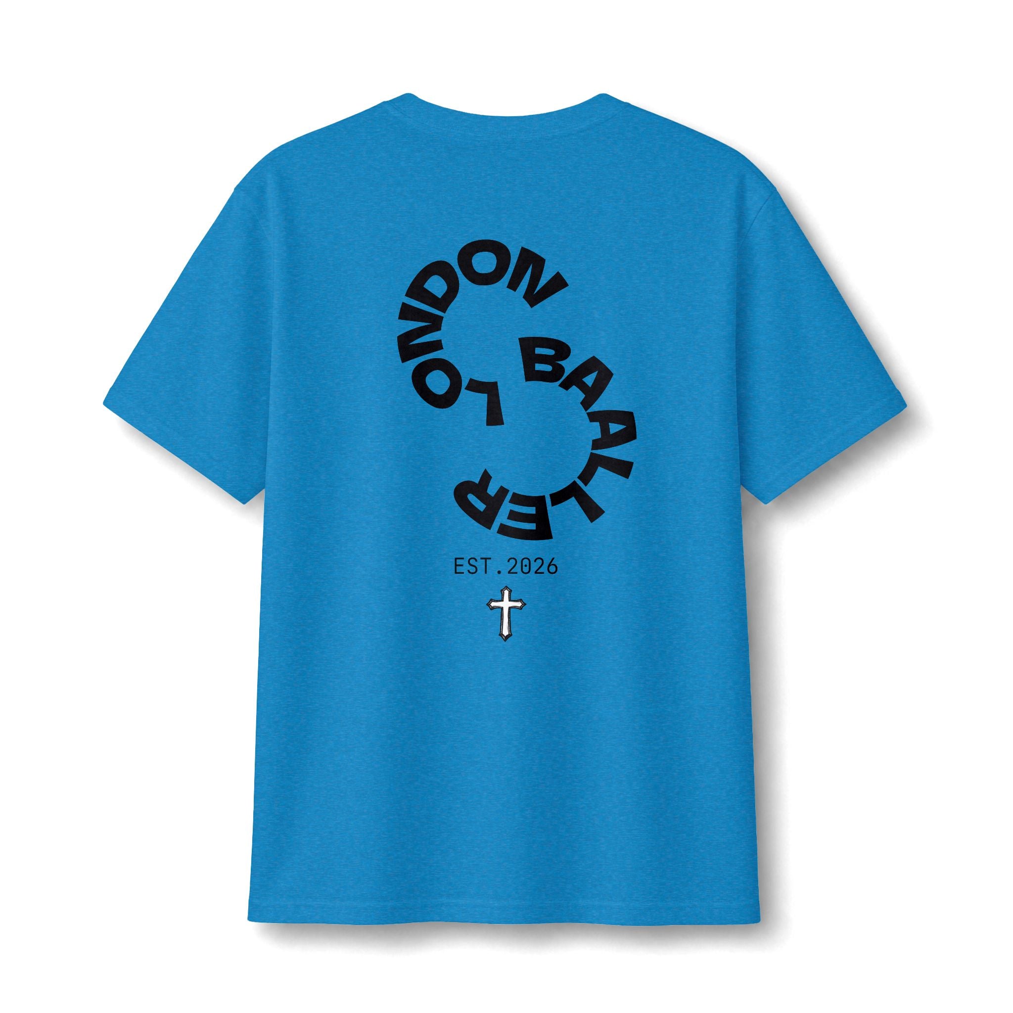 SEYJAM Graphic Tee — London Baller Back Print Cotton T‑Shirt