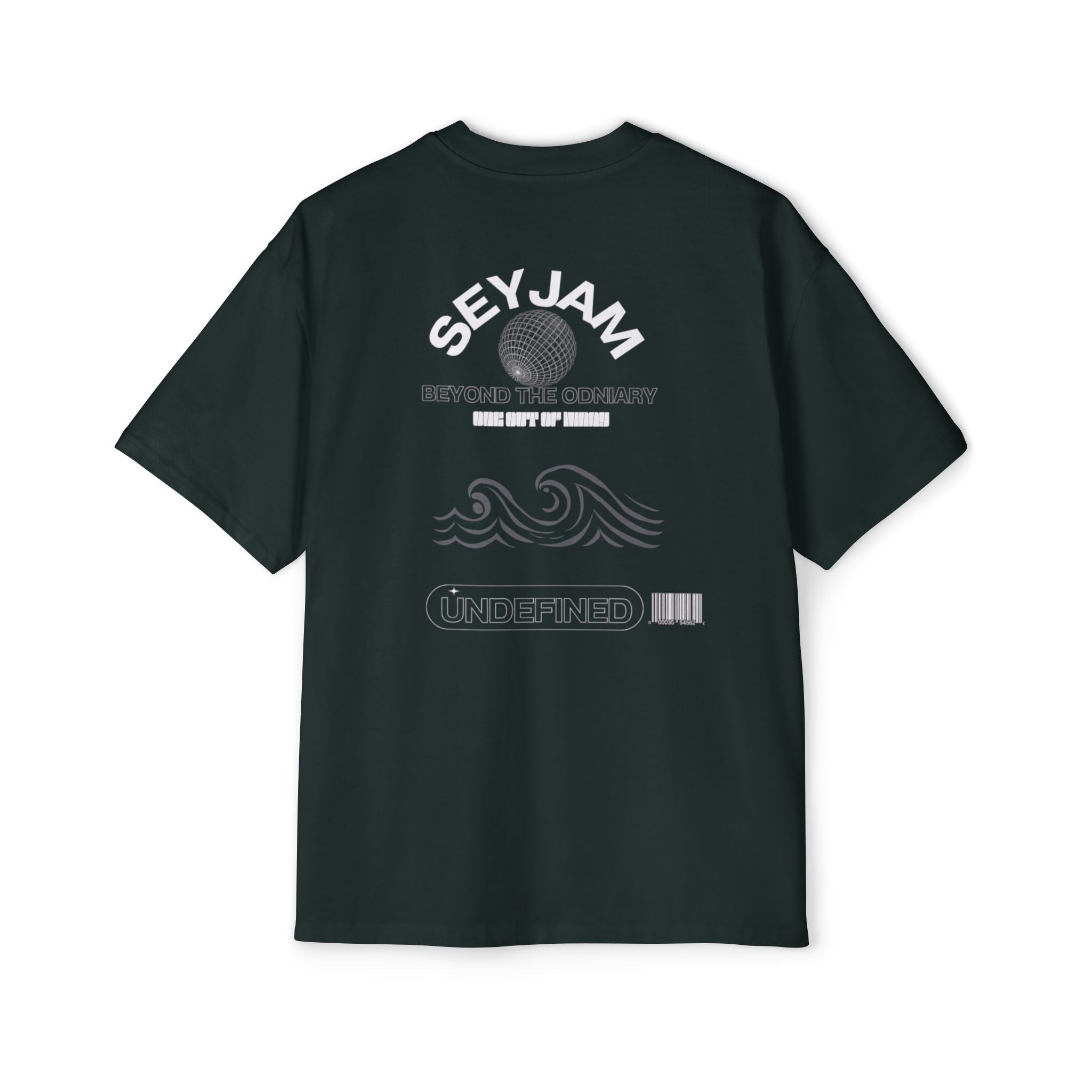 SEYJAM Oversized Wave Graphic Tee
