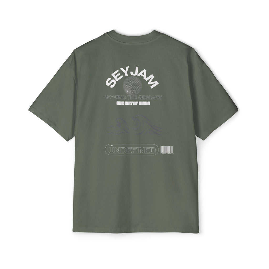 SEYJAM Oversized Wave Graphic Tee
