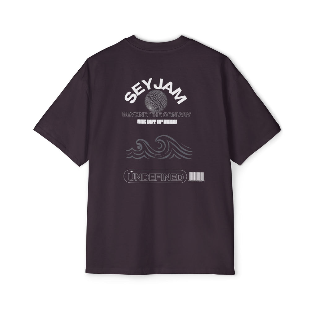 SEYJAM Oversized Wave Graphic Tee