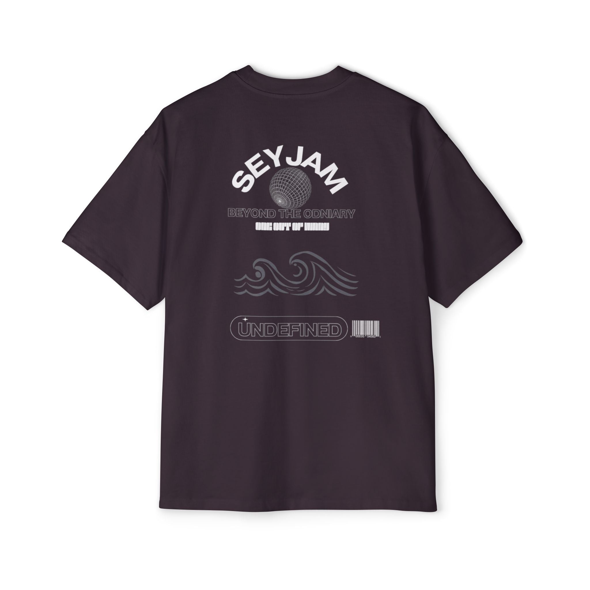 SEYJAM Oversized Wave Graphic Tee